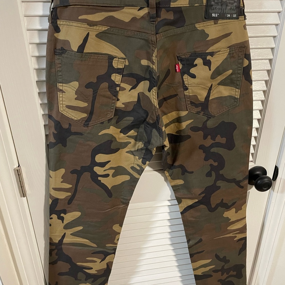 Men's Camo Levi’s 511 commuter Pants